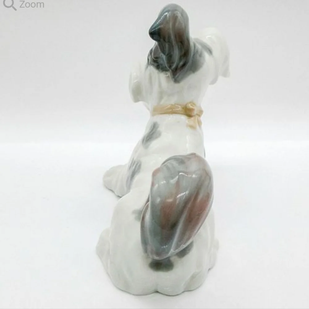RARE VINTAGE Lladro Skye Terrier 🐶🐾 Porcelain Dog Figure #4643 - Picture 3 of 4